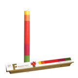 not the girl who misses much Not the girl - kaars kerst - poinsettia