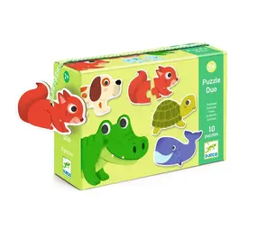 Djeco Djeco - duo puzzel - dieren