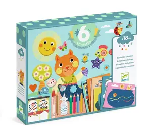 Djeco Djeco - groot knutselpakket - de poes en zijn vrienden