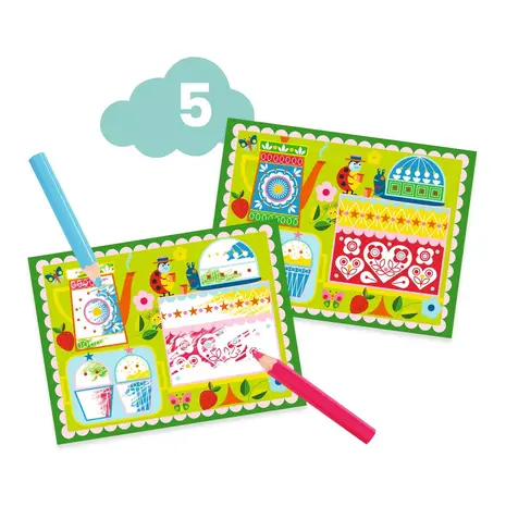 Djeco Djeco - groot knutselpakket - de poes en zijn vrienden