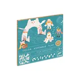 Djeco Djeco - kartonnen dieren - team monsters