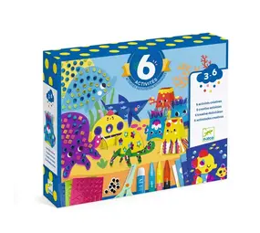 Djeco Djeco - groot knutselpakket - zeedieren Djeco Djeco - groot knutselpakket - zeedieren