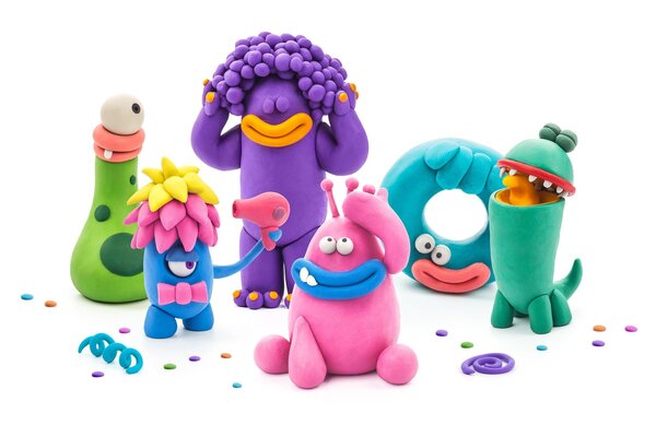 Hey Clay Hey Clay - boetseerklei - monsters (15 potjes) Hey Clay Hey Clay - boetseerklei - monsters (15 potjes)