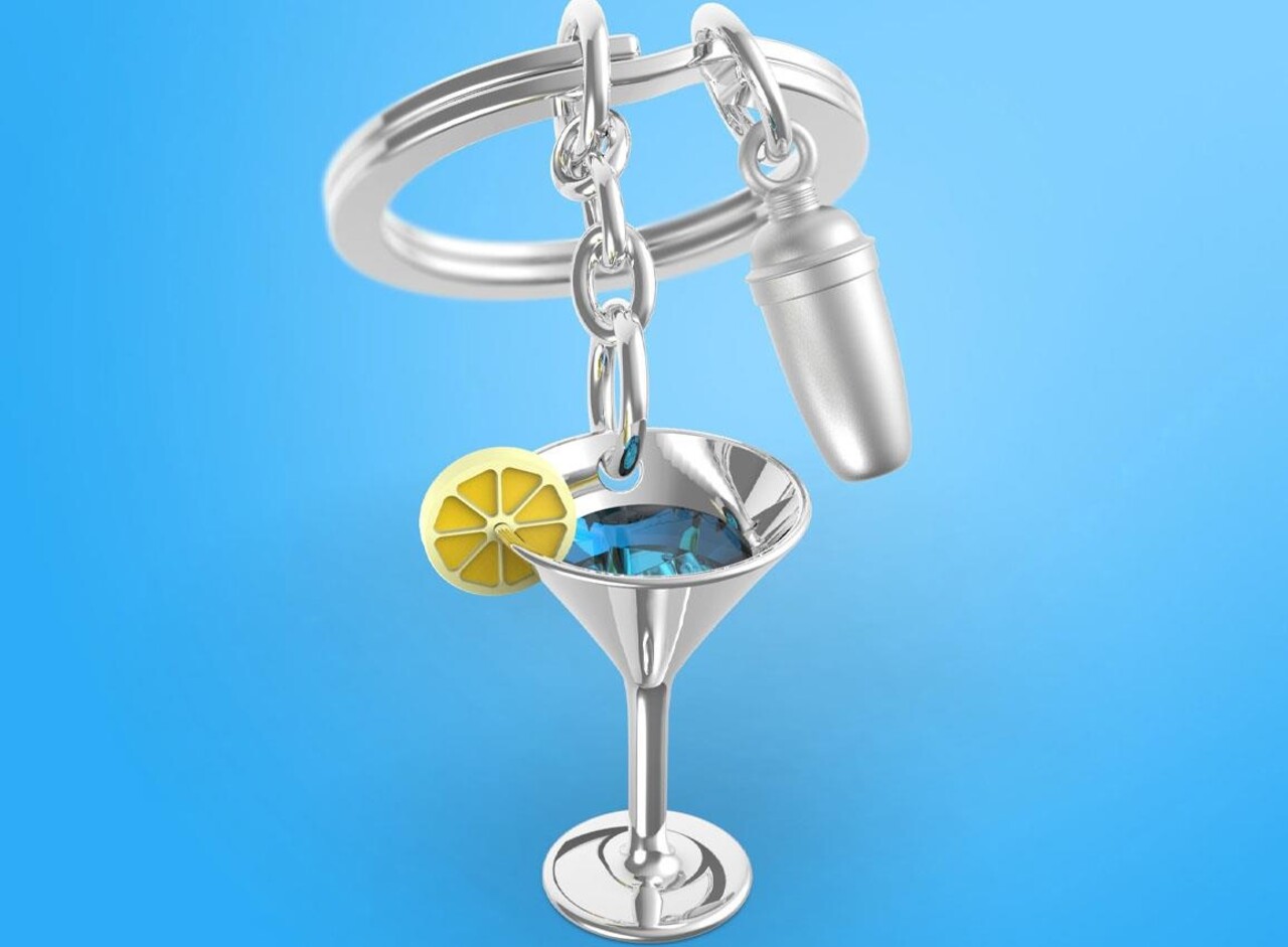 Metalmorphose Metalmorphose - sleutelhanger - cocktail Metalmorphose Metalmorphose - sleutelhanger - cocktail