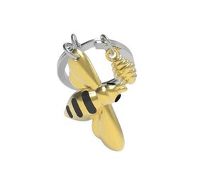 Metalmorphose Metalmorphose - sleutelhanger - honey bee Metalmorphose Metalmorphose - sleutelhanger - honey bee
