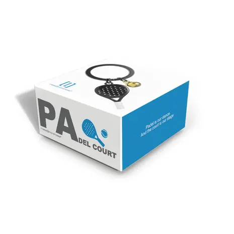 Metalmorphose Metalmorphose - sleutelhanger - padel court Metalmorphose Metalmorphose - sleutelhanger - padel court