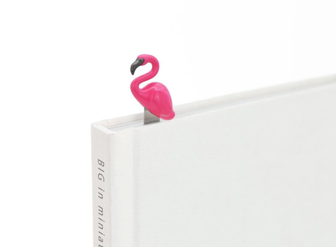 Metalmorphose Metalmorphose - boekenlegger - flamingo Metalmorphose Metalmorphose - boekenlegger - flamingo