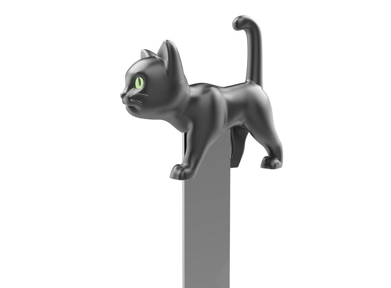 Metalmorphose Metalmorphose - boekenlegger - black cat