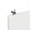 Metalmorphose Metalmorphose - boekenlegger - black cat Metalmorphose Metalmorphose - boekenlegger - black cat