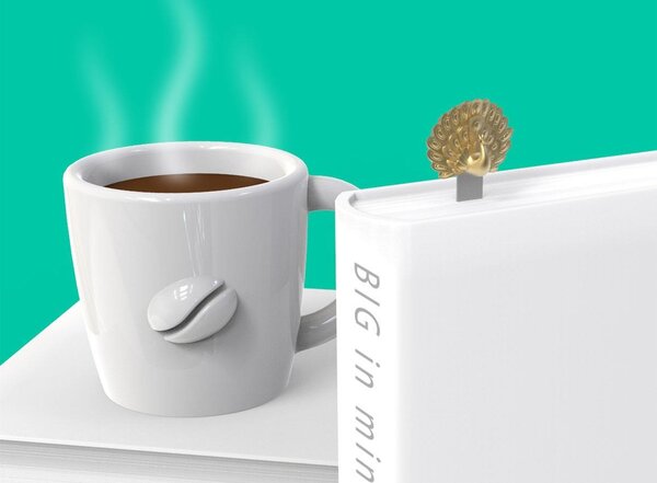 Metalmorphose Metalmorphose - boekenlegger - peacock Metalmorphose Metalmorphose - boekenlegger - peacock