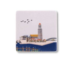Storytiles Storytiles - tegel magneet - see you in zwolle (6x6 cm)