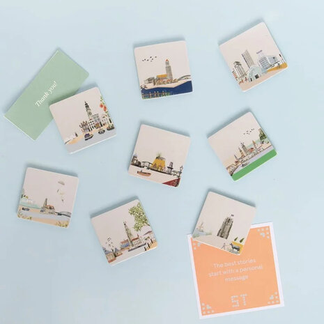 Storytiles Storytiles - tegel magneet - see you in zwolle (6x6 cm) Storytiles Storytiles - tegel magneet - see you in zwolle (6x6 cm)