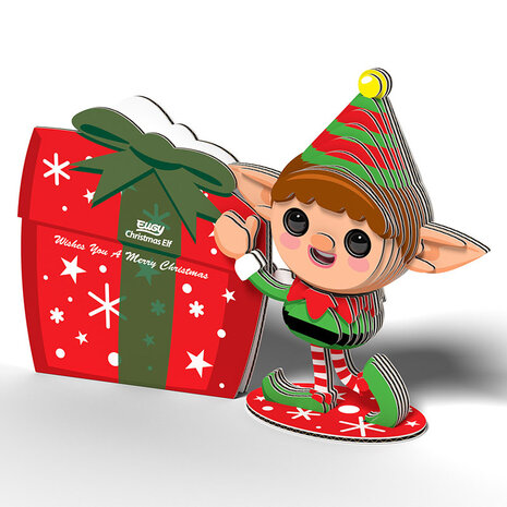 Eugy Eugy - 3d model - kerstelf (nr 082) Eugy Eugy - 3d model - kerstelf (nr 082)
