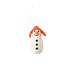 Aveva design - hanger vilt - snowman red Aveva design - hanger vilt - snowman red