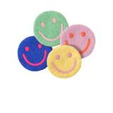 Aveva Design Aveva design - onderzetters vilt - smiley (set van 4) Aveva Design Aveva design - onderzetters vilt - smiley (set van 4)