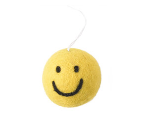 Aveva Design Aveva design - hanger vilt - smiley yellow Aveva Design Aveva design - hanger vilt - smiley yellow