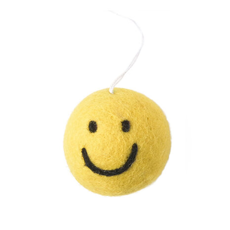 Aveva Design Aveva design - hanger vilt - smiley yellow Aveva Design Aveva design - hanger vilt - smiley yellow