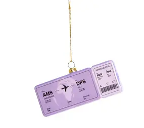 Yup in de boom Yup in de boom - kerstornament - boarding pass bali Yup in de boom Yup in de boom - kerstornament - boarding pass bali
