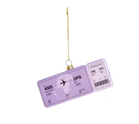 Yup in de boom Yup in de boom - kerstornament - boarding pass bali Yup in de boom Yup in de boom - kerstornament - boarding pass bali