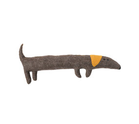 Aveva Design Aveva design - knuffel vilt - sausage dog chocolate Aveva Design Aveva design - knuffel vilt - sausage dog chocolate