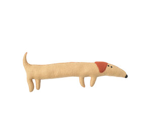 Aveva Design Aveva design - knuffel vilt - sausage dog cream Aveva Design Aveva design - knuffel vilt - sausage dog cream