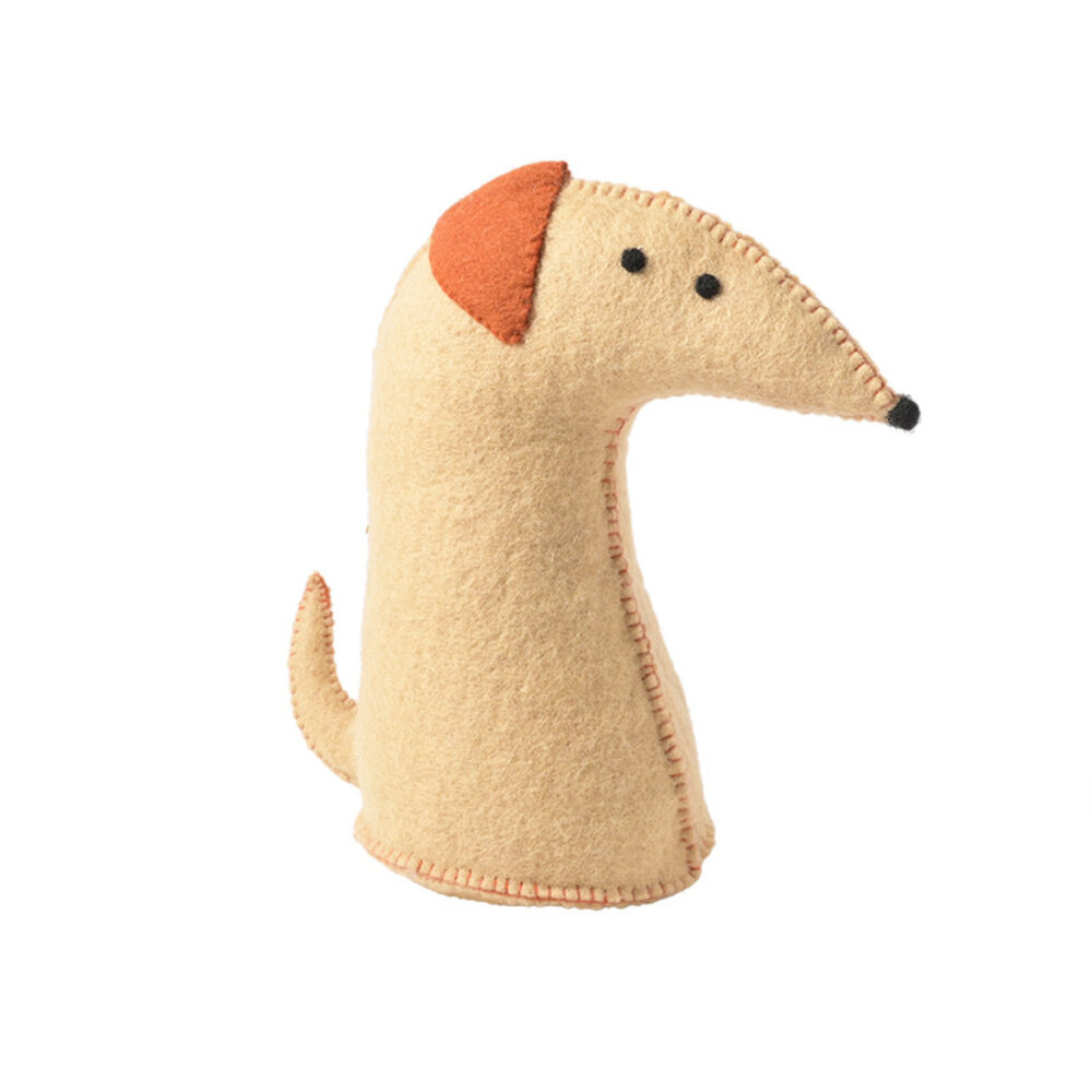 Aveva Design Aveva design - deurstop/boekensteun - the curious dog cream