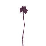 Aveva Design Aveva design - bloem vilt - clover deep red Aveva Design Aveva design - bloem vilt - clover deep red