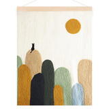 Aveva Design Aveva design - wollen poster - cat on kullaberg, 21 pastel Aveva Design Aveva design - wollen poster - cat on kullaberg, 21 pastel