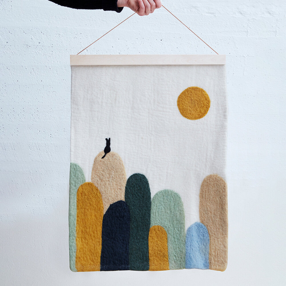 Aveva Design Aveva design - wollen poster - cat on kullaberg, 21 pastel Aveva Design Aveva design - wollen poster - cat on kullaberg, 21 pastel