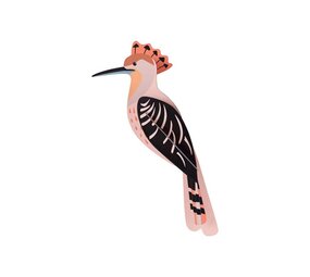 Studio Roof Studio Roof - muurdecoratie tuinvogels - hoopoe Studio Roof Studio Roof - muurdecoratie tuinvogels - hoopoe