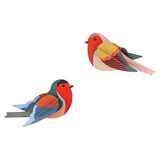 Studio Roof Studio Roof - muurdecoratie tuinvogels - robins Studio Roof Studio Roof - muurdecoratie tuinvogels - robins