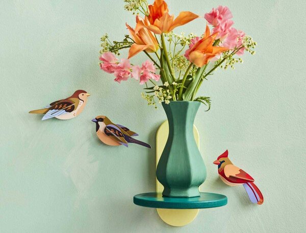 Studio Roof Studio Roof - muurdecoratie tuinvogels - sparrows Studio Roof Studio Roof - muurdecoratie tuinvogels - sparrows