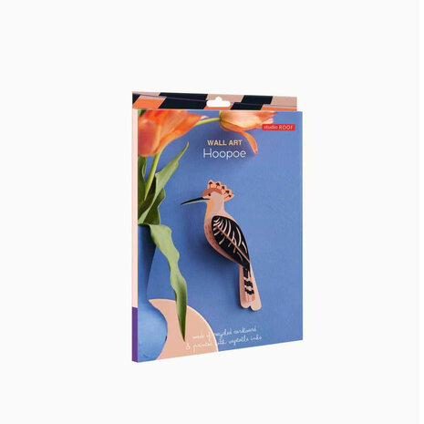 Studio Roof Studio Roof - muurdecoratie tuinvogels - hoopoe Studio Roof Studio Roof - muurdecoratie tuinvogels - hoopoe