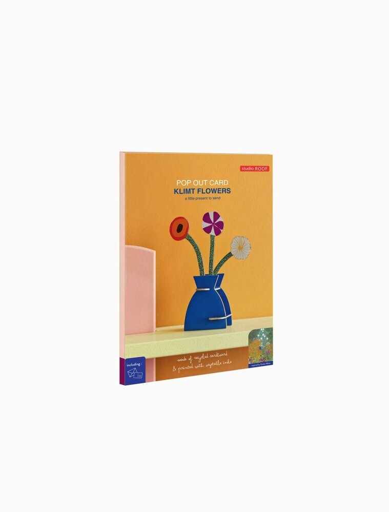 Studio Roof Studio Roof - pop out kaart - boeket klimt