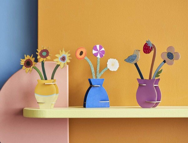 Studio Roof Studio Roof - pop out kaart - boeket klimt