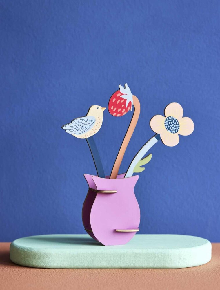 Studio Roof Studio Roof - pop out kaart - boeket william morris Studio Roof Studio Roof - pop out kaart - boeket william morris