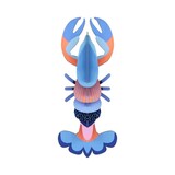 Studio Roof Studio Roof - muurdecoratie - mini lobster