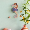 Studio Roof Studio Roof - muurdecoratie - pink seahorse Studio Roof Studio Roof - muurdecoratie - pink seahorse