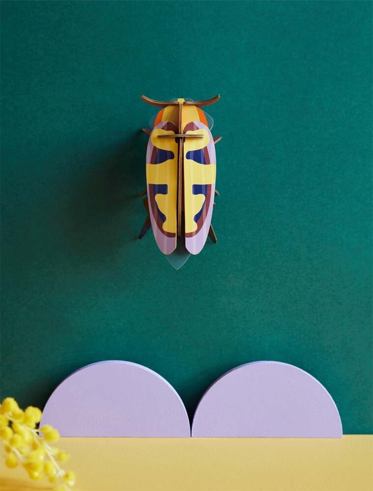 Studio Roof Studio Roof - muurdecoratie - mango flower beetle Studio Roof Studio Roof - muurdecoratie - mango flower beetle