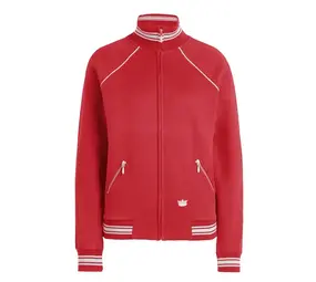 King Louie King Louie - jacket raglan heavy sweat - chili red King Louie King Louie - jacket raglan heavy sweat - chili red