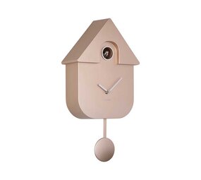 Karlsson Karlsson - wandklok - modern cuckoo - metallic rose gold Karlsson Karlsson - wandklok - modern cuckoo - metallic rose gold