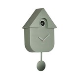 Karlsson Karlsson - wandklok - modern cuckoo - metallic jungle green Karlsson Karlsson - wandklok - modern cuckoo - metallic jungle green