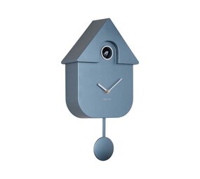 Karlsson Karlsson - wandklok - modern cuckoo - metallic dark blue Karlsson Karlsson - wandklok - modern cuckoo - metallic dark blue