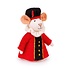 Sjaal met verhaal - decoratie - pietermuis rood Sjaal met verhaal - decoratie - pietermuis rood