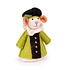 Sjaal met verhaal - decoratie - pietermuis groen Sjaal met verhaal - decoratie - pietermuis groen