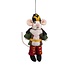 Sjaal met verhaal - hanger - muis notenkraker generaal Sjaal met verhaal - hanger - muis notenkraker generaal