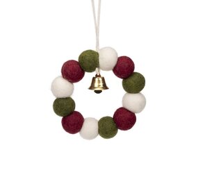 Sjaal met verhaal Sjaal met verhaal - hanger krans - holly berry Sjaal met verhaal Sjaal met verhaal - hanger krans - holly berry