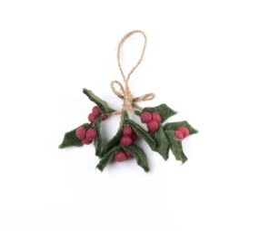 Sjaal met verhaal Sjaal met verhaal - hanger - holly berry medium