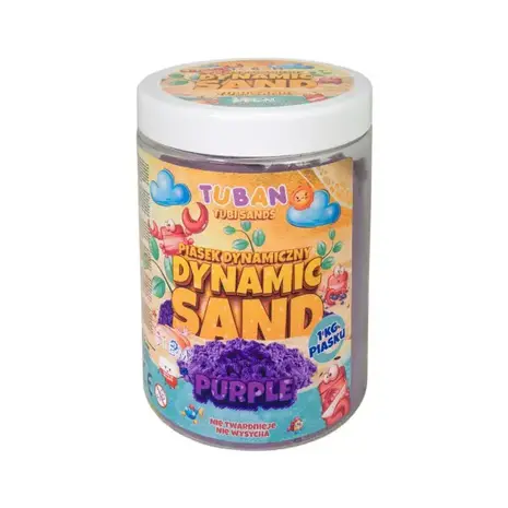 Tuban Tuban - dynamic sand - purple ( 1 KG) Tuban Tuban - dynamic sand - purple ( 1 KG)