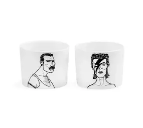 PolonaPolona PolonaPolona - espresso kopjes (set van 2) - the legends, freddie & david